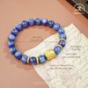  Vòng Tay Kyanite 9mm 4A Phối Charm Lu Thống Tỳ Hưu 