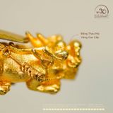  Tỳ Hưu 109N 15,77mm - Đồng Thau Mạ Vàng Cao Cấp 