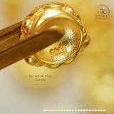  Charm Vàng Cánh Hoa 9.89mm - Bạc 925 Mạ Vàng Cao Cấp 