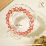  Vòng Tay Đào Hoa 9mm 5A 