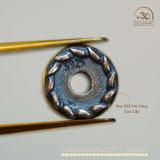  Charm Lông Vũ 8.03mm - Bạc 925 Mạ Vàng Cao 