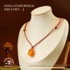  Vòng cổ Hổ Phách Thô 1 Viên 
