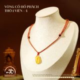  Vòng cổ Hổ Phách Thô 1 Viên 