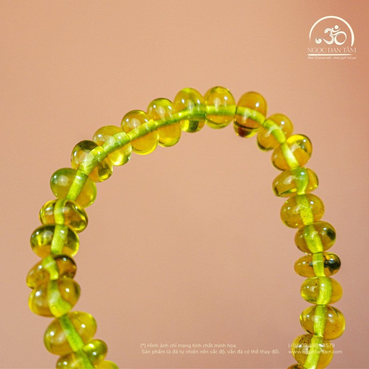  Vòng Tay Ngọc Phách An Xuân 5gram (Thanh Phách) 