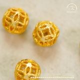  Charm Tú Cầu 7.55mm - Kim Loại Mạ Vàng 