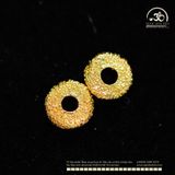  Charm Đệm Mạ Vàng 18k 6,55mm - Kim Loại Mạ Vàng 