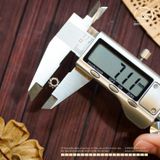  Charm Đệm Vảy Rồng Lớn 7mm - Bạc Cao Cấp 