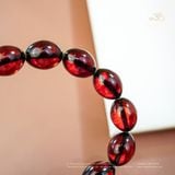  Vòng Tay Huyết Phách Oliu 10mm 12gram 