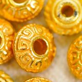  Charm Đệm 027 - Kim Loại Mạ Vàng Cao Cấp 