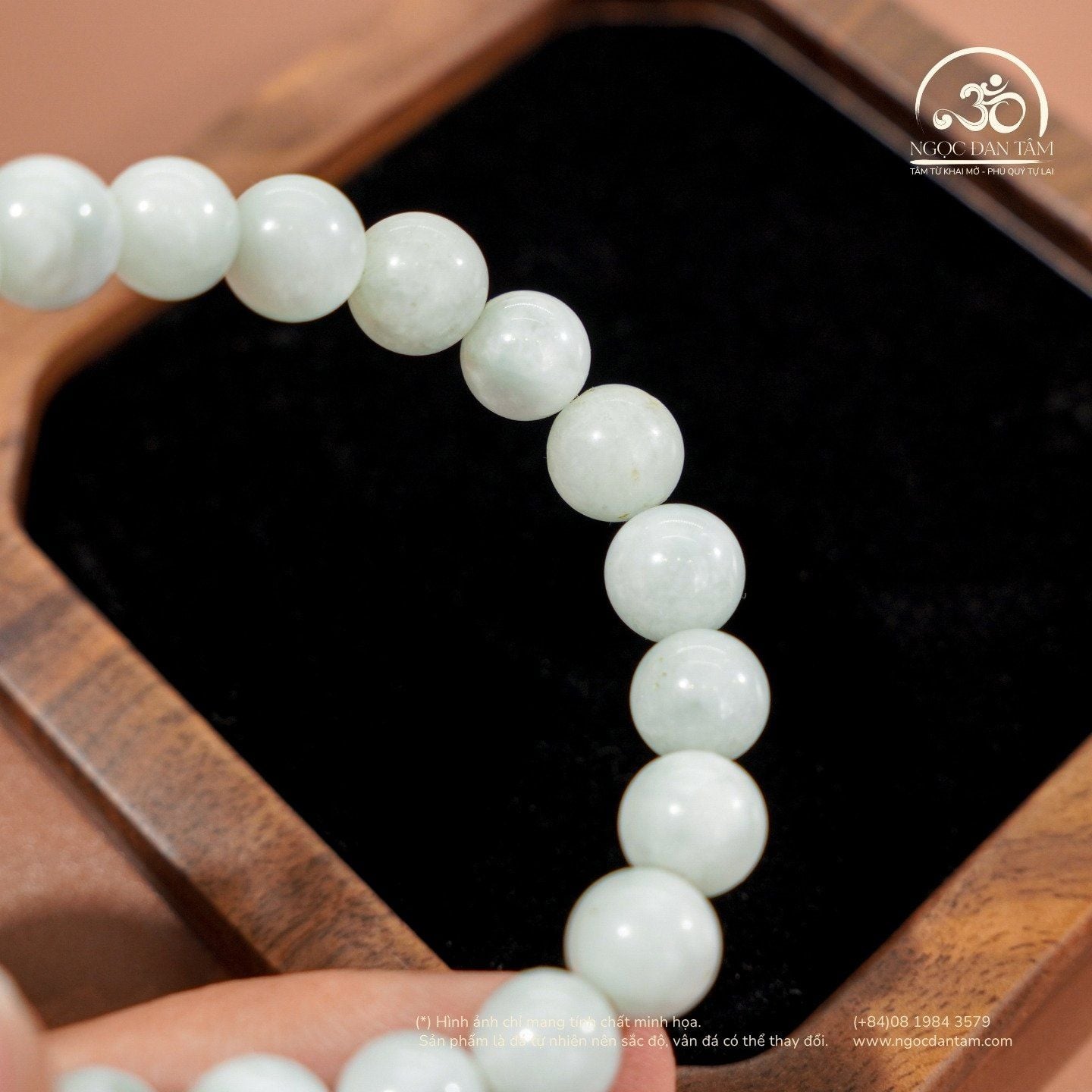  Vòng Tay Angelite 8mm 2A 