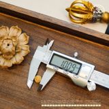  Charm Lồng Đèn 10,09mm - Kim Loại Mạ Vàng Cao Cấp 