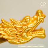  Charm Thần Long 18.65mm - Bạc 925 Mạ Vàng Cao Cấp 