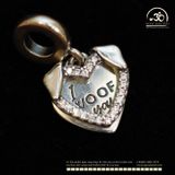  Charm Treo Mặt Treo Pandora Tình Yêu Bạc 925 