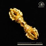  Charm Chày Kim Cang (lớn) - Bạc 925 Mạ Vàng Cao Cấp 