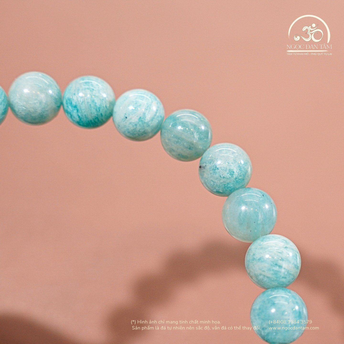  Vòng Tay Amazonite 8mm 2A 