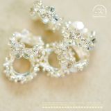  Charm Bạc Cỏ 3 Lá Nhỏ 8mm - Bạc Cao Cấp 