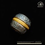  Charm Dao Phổ Ba 4 Mặt (Phurpa) 12,8 - Bạc 925 Mạ Vàng Cao Cấp 