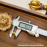  Charm Lu Thống 2 Màu 9.53mm - Kim Loại Mạ Vàng Cao Cấp 