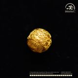  Charm Bi Tường Vân 9.74mm - Bạc Mạ Vàng Cao Cấp 