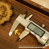  Charm Rìu Kim Cang - Bạc 925 Mạ Vàng Cao Cấp 