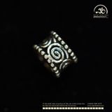  Charm bạc tròn xoắn ốc 8mm - Bạc Cao Cấp 