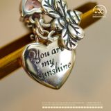  Charm Treo Pandora Ánh Nắng 10.08mm - Bạc 925 Cao Cấp 