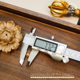  Charm Lồng Đèn 7.72mm - Kim Loại Mạ Vàng Cao Cấp 