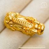  Tỳ Hưu 101 - 33,25mm - Đồng Thau Mạ Vàng 999 Cao Cấp 