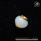  Charm Ngọc Đồng Tiền 6.08mm - Kim Loại Mạ Vàng Cao Cấp 