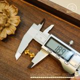  Chày Kim Cang Số 01 18,97mm - Bạc 925 Mạ Vàng Cao Cấp 