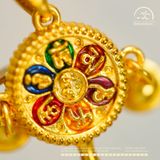  Mặt Dây Chuyển Lục Lạc 18.04mm - Kim Loại Mạ Vàng Cao Cấp 