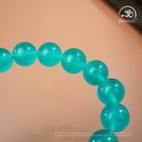  Vòng Tay Đá Amazonite 11mm 5A Phối Charm 
