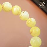 Vòng Tay Bạch Phách Vân Mây 11mm 14gram 