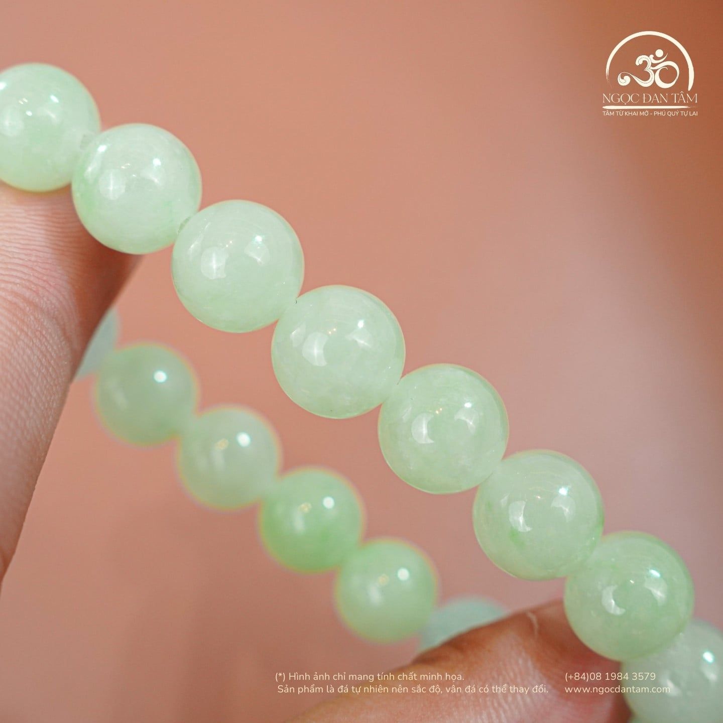  Vòng Tay Cẩm Thạch Sơn Thủy 10mm 4A 