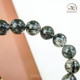  Vòng Tay Thạch Anh Tóc Đen 10mm 8A Phối Charm Lu Thống Tỳ Hưu 