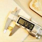  Charm Mai Rùa 12mm - Bạc 925 Mạ Vàng Cao Cấp 