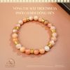 Vòng Tay Đá Mặt Trời 7mm 3A Phối Charm Đồng Tiền