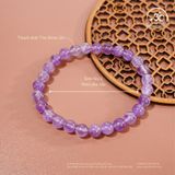  Vòng Tay Thạch Anh Tím 6mm 2A 