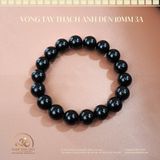  Vòng Tay Thạch Anh Đen 10mm 3A 