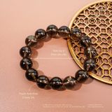  Vòng Tay Đá Thạch Anh Khói 12mm 2A 