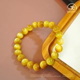  Vòng Tay Đá Mắt Hổ Vàng 8mm 6A 