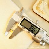  Charm Tròn Dẹp Xanh Lá 7.86mm - Bạc 925 Mạ Vàng Cao Cấp 