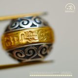  Charm Thái Tuế (Lớn) 12,42mm - Bạc 925 Mạ Vàng Cao Cấp 