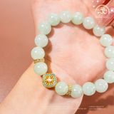  Vòng Tay Cẩm Thạch Sơn Thủy 10mm 4A Phối Charm 