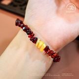  Vòng Tay Ngọc Phách An Xuân 5gram (Huyết Phách Phối Mật Lạp) 