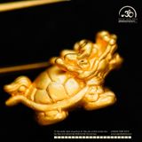  Charm Long Quy 19.19mm - Bạc 925 Mạ Vàng Cao Cấp 