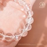  Vòng Tay Thạch Anh Trắng 2A 10mm 