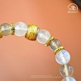  Vòng Tay Hắc - Bạch Nguyệt Quang Phối Charm 