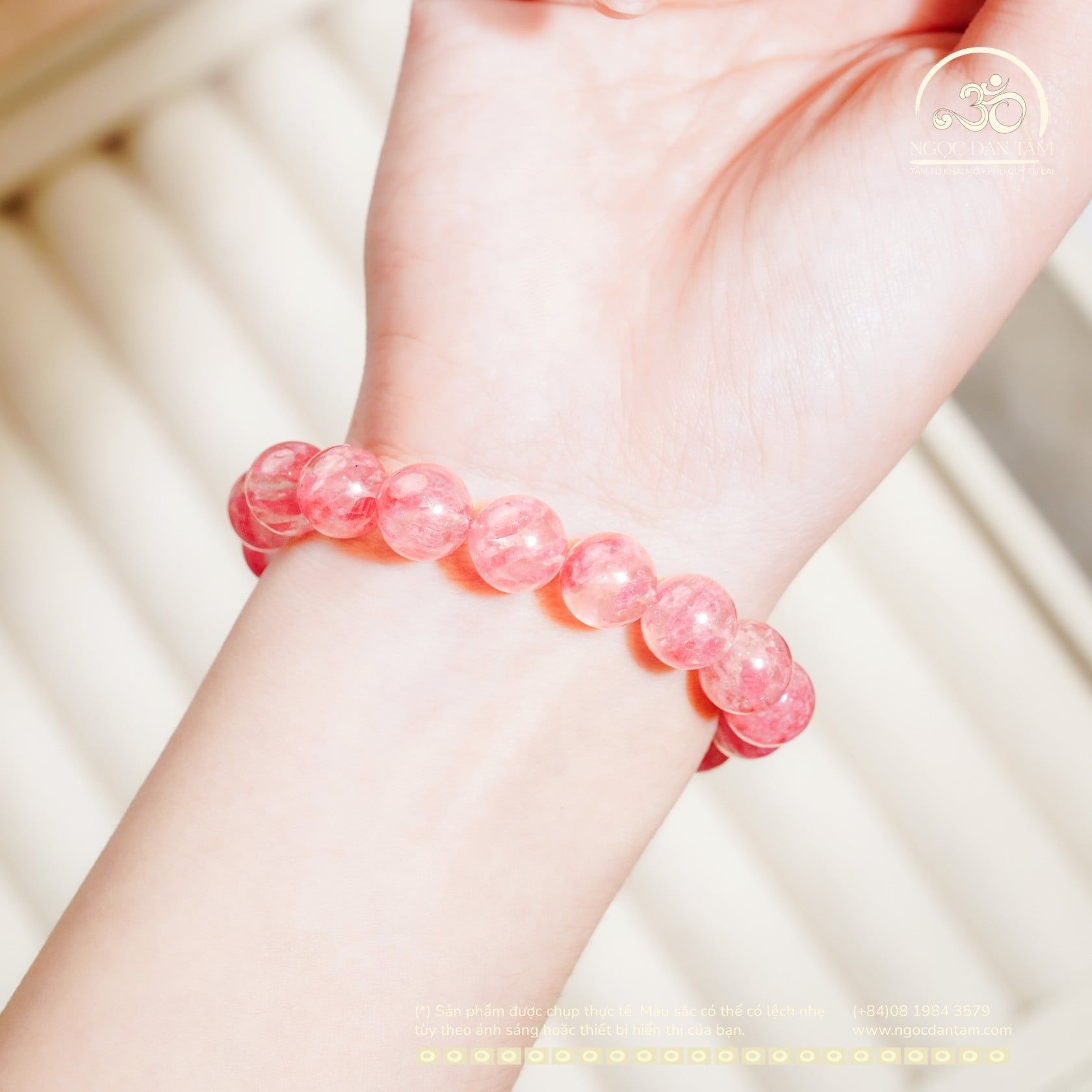  Vòng Tay Tường Vi 10-11mm 5A 