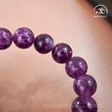  Vòng Tay Đá Lepidolite 12mm 4A 